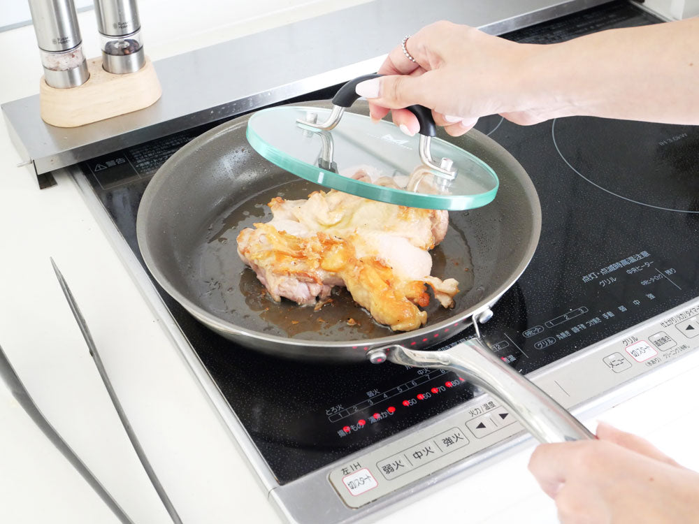 CORELLE Frying pan＆ガラス製ムテキミートプレス – ひなたライフ
