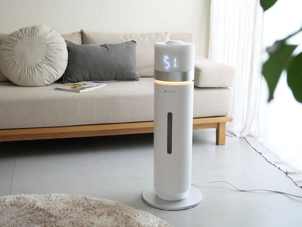 【AL COLLE/アルコレ】大容量タワー型ハイブリッド加湿器