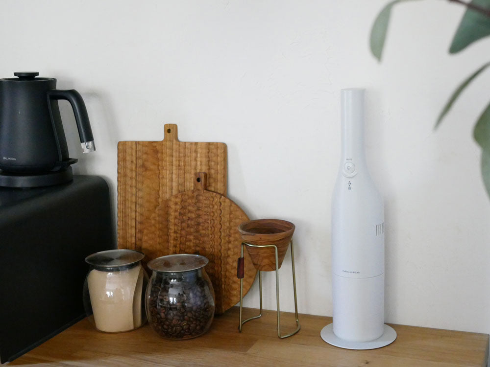 recolteコードレスウェット&ドライクリーナー ナチュラルホワイト