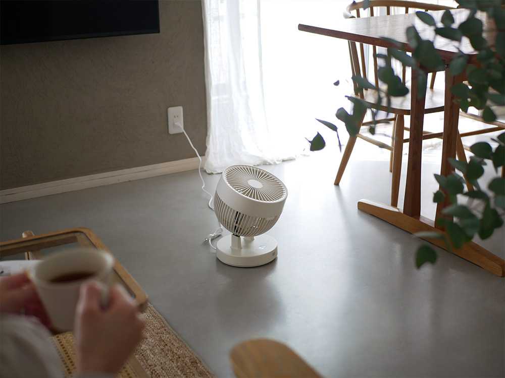 クワッズの衣類乾燥用3DDCサーキュレーター