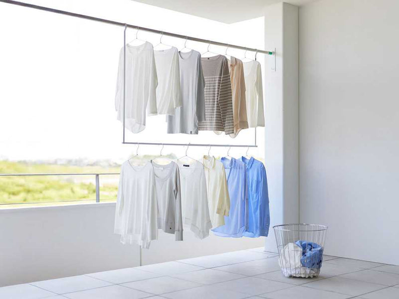 折り畳み可能な2段タワーハンガー