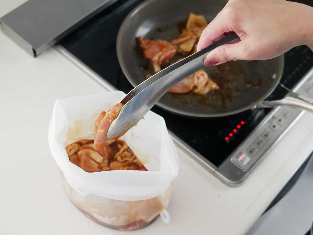 【コジット】大きくひらくシリコンクックバッグ 2個組 / &【Arnest/アーネスト】絶妙トングの仕様シーン13