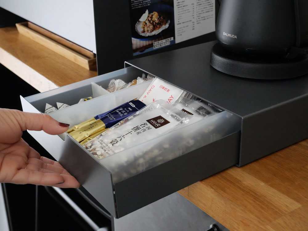 スチール製キッチン家電下収納ラック 《インナーケース付き - HinataLife特別セット》の仕様シーン15