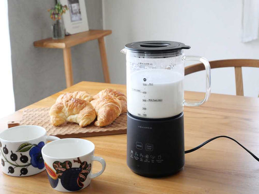 【recolteレコルト】ホットチョコ&ミルクフォーマー 《シリコンスパチュラ付き - HinataLife特別セット》