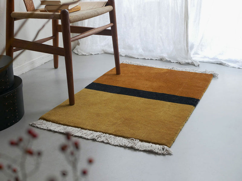 adepecheアデペシュのペルウールラグ600 アートカラー