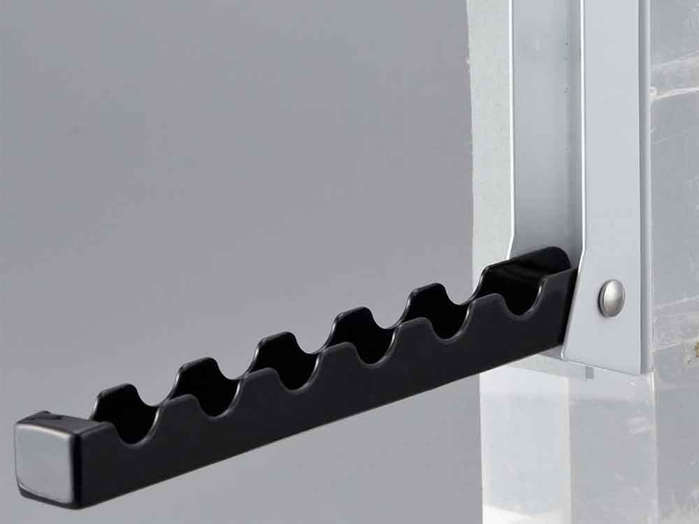 スチール製の銀色折りたたみドアハンガー