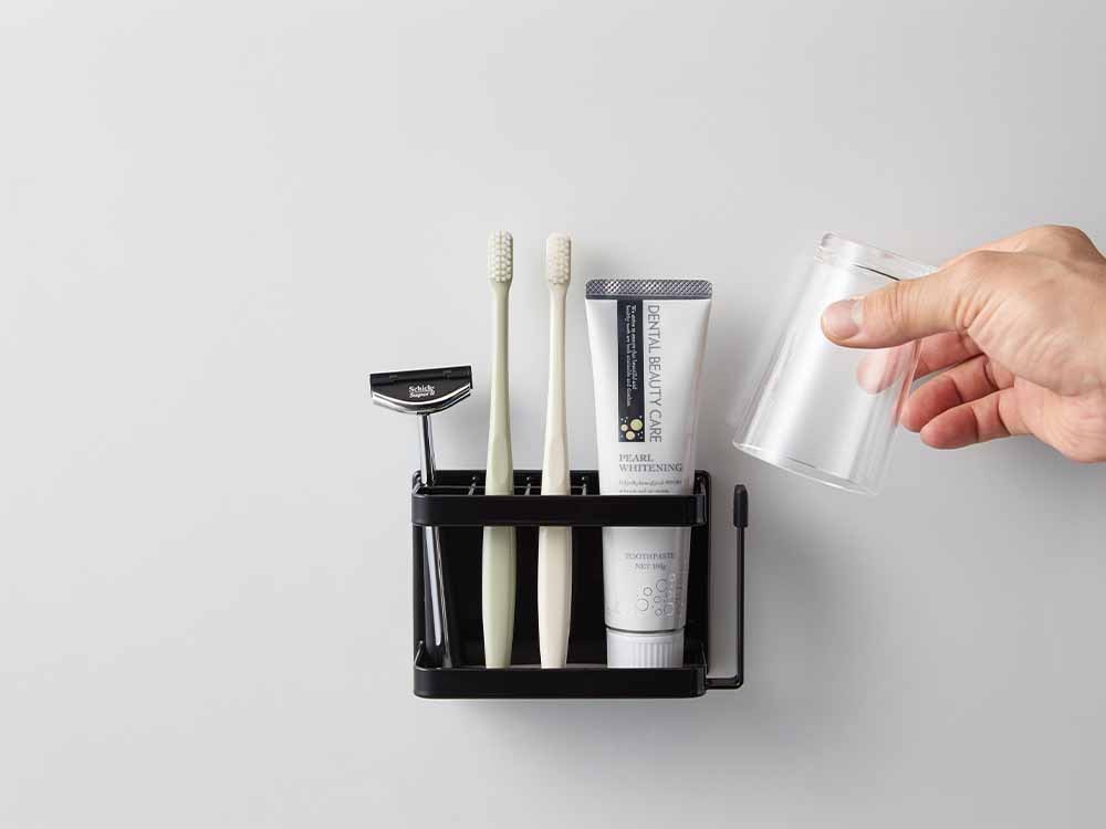 YAMAZAKIタワー製マグネット歯ブラシスタンド