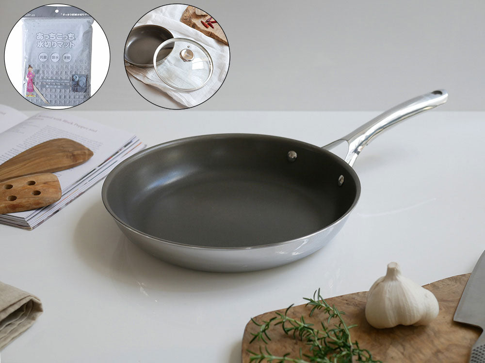 ノベルティ付》【CORELLE/コレール】こびりつきにくい次世代フライパン
