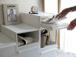 ライクイット クローゼットシステムオープントレータイプの引き出し収納ユニット