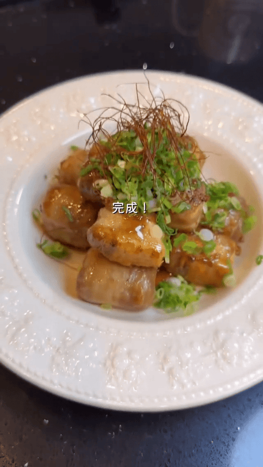 一瞬でなくなる😋厚揚げ豚巻き