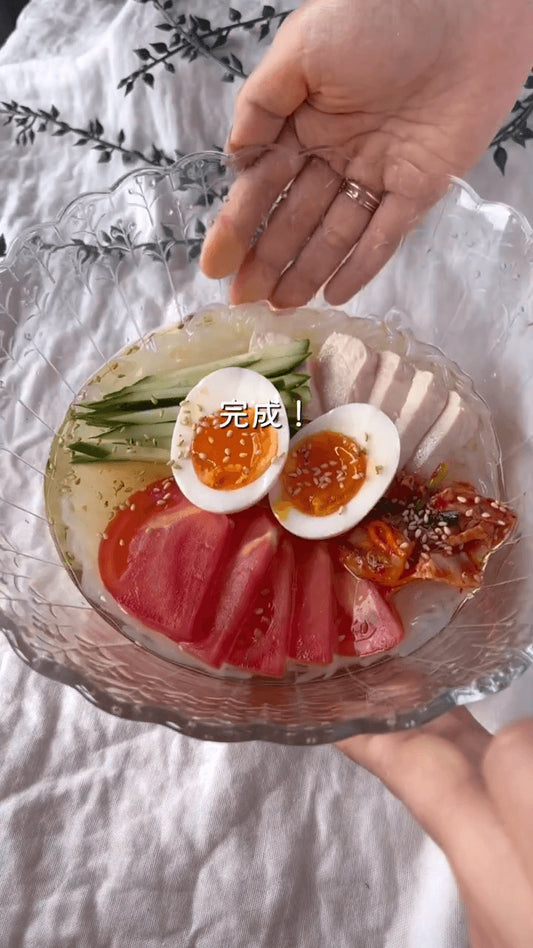 罪悪感ゼロ！旨み染み込む白滝冷麺