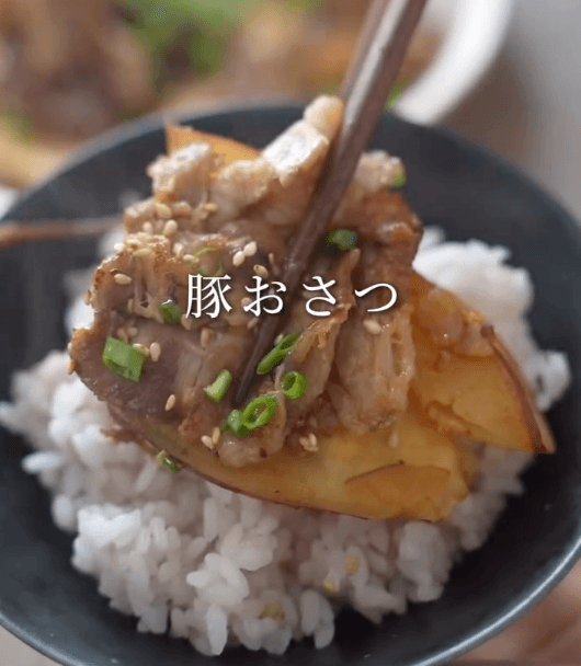 簡単旨い！豚さつま🍠