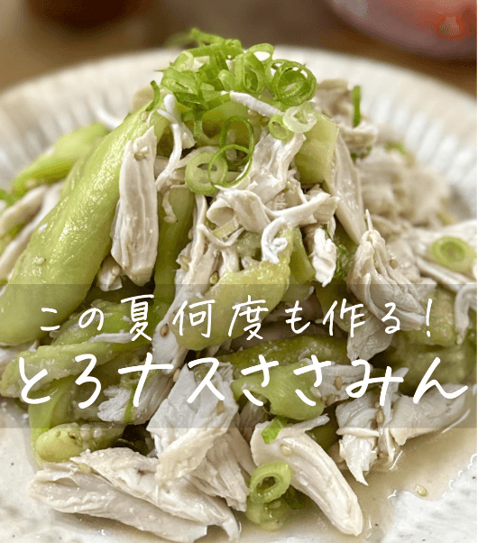 この夏何度も作る！とろナスささみん🍆✨