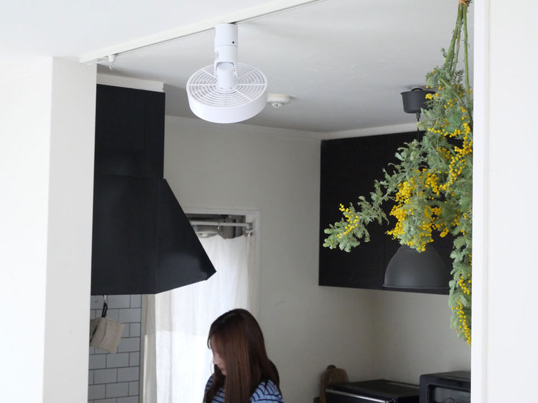 【BRID】ダクトレール3Dサーキュレーターファン