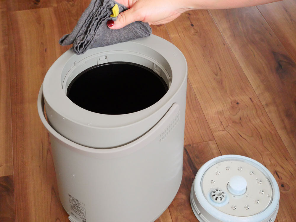 THREEUP/スリーアップ】お部屋になじむスチーム加湿器 スチームポット