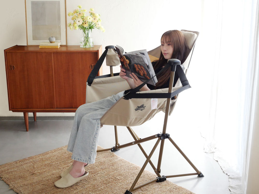 【LOGOS/ロゴス】持ち運べるゆらゆらハンモックチェア
