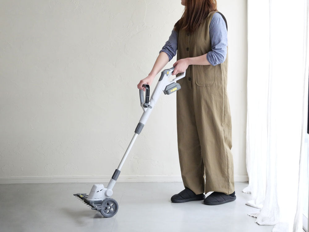 【musashi/ムサシ】コードレス軽量 除草バリカン