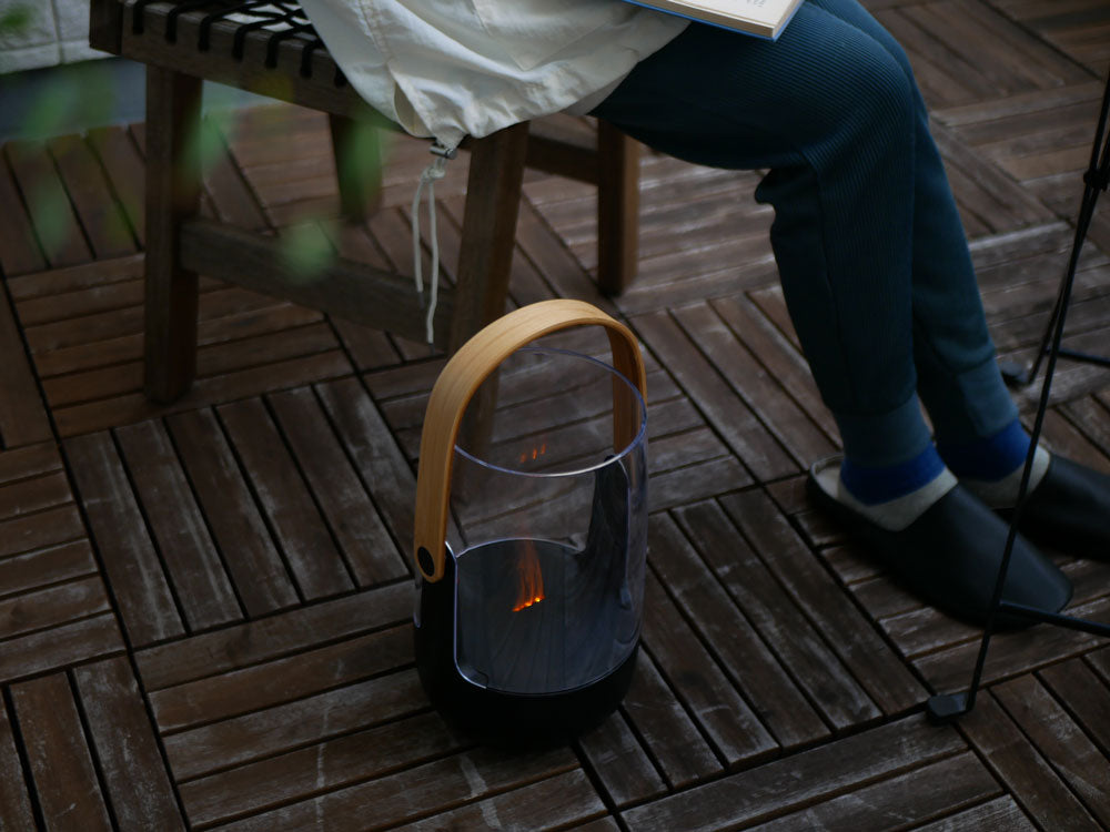 《ノベルティ付》【Stadler Form/スタドラフォーム】炎がゆらめくアロマディフューザー SOPHIE（エッセンシャルオイルランダム5種）