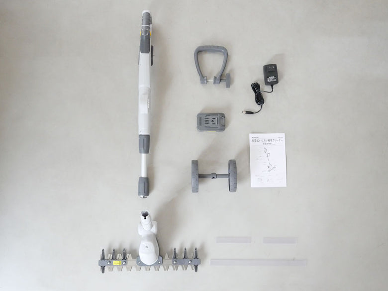 【musashi/ムサシ】コードレス軽量 除草バリカン