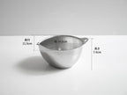 《2個セット》【bwsselection】液だれしないキレッキレボウル　ざる付き（11cm&15cm）