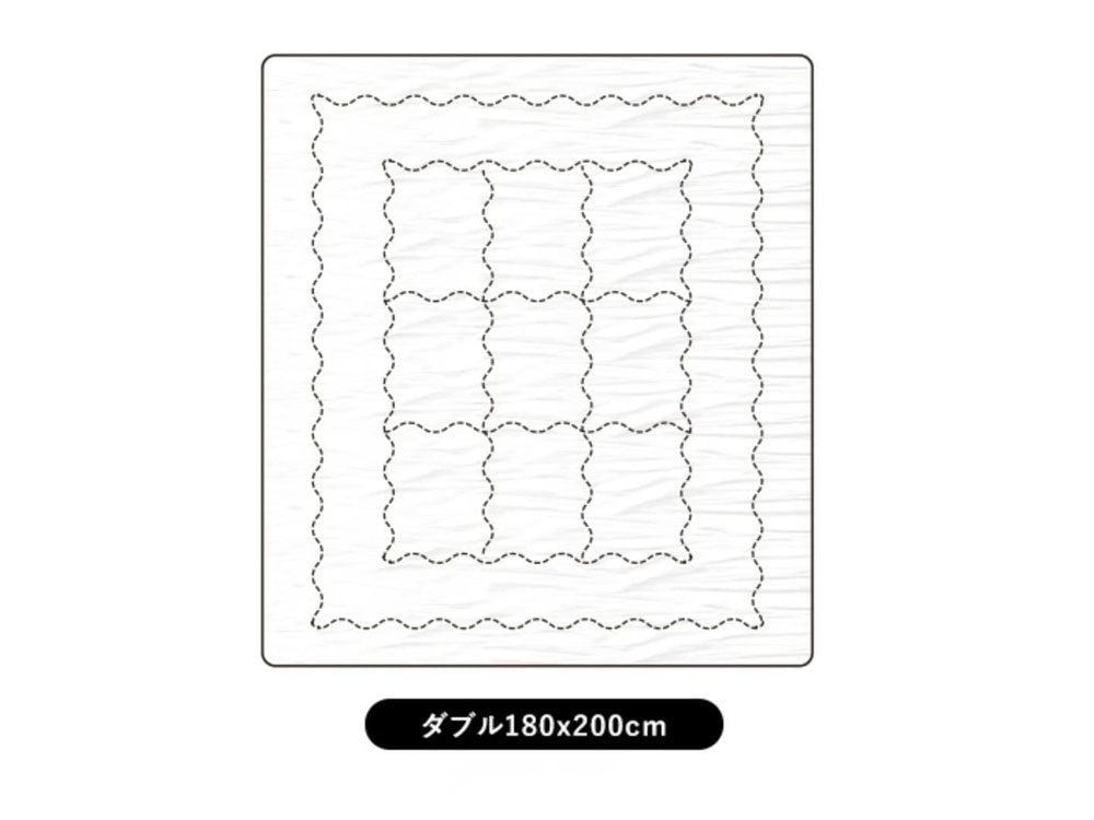 【Torori ket(R)/トローリケット】肌掛け布団椿オイル加工でお肌に嬉しいとろ～りケット