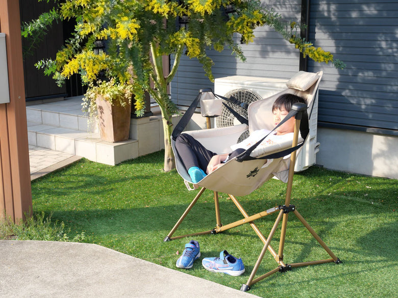 【LOGOS/ロゴス】持ち運べるゆらゆらハンモックチェア