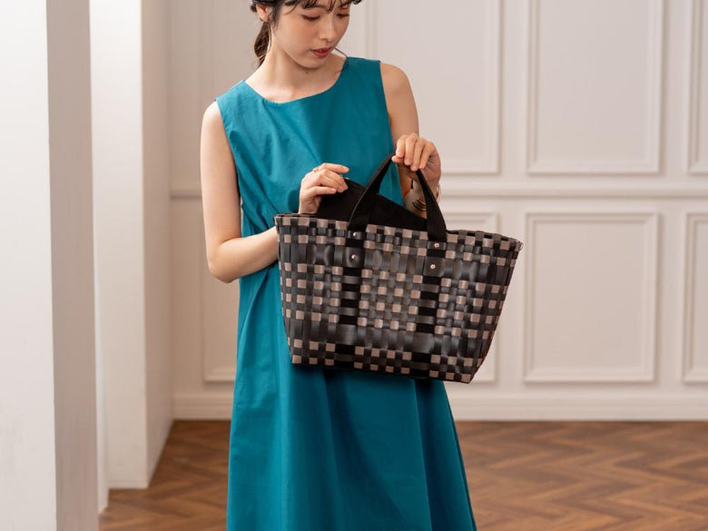 【shesay/シセイ】大人ピクニックに持って行きたい保冷ポーチ付きバッグ