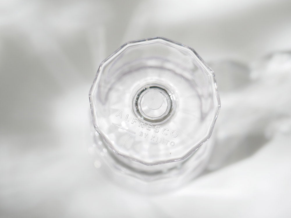 KINTO ALFRESCO透明ワイングラス、AS樹脂製