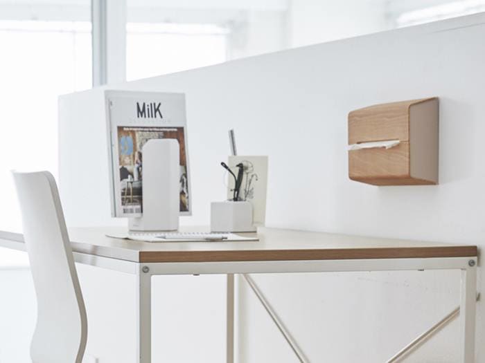 アイデアコの壁掛けティッシュケース