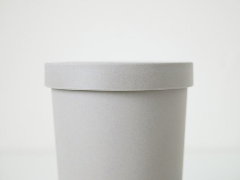 ホーンプリーズのエコキャニスター、シリンダー型の花瓶ポット