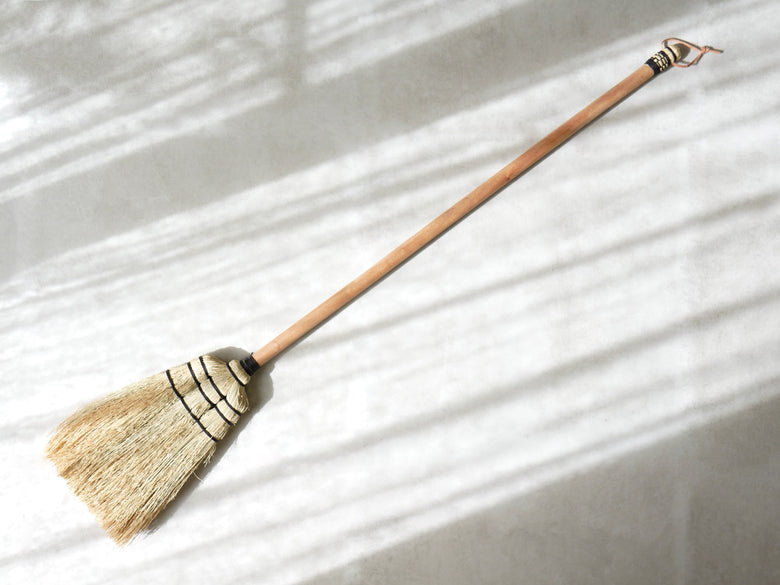 POSH LIVINGの木製ブルーム掃除用具