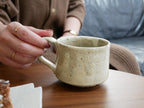 南窯/EDITIONSの手作り荒粉引マグカップ