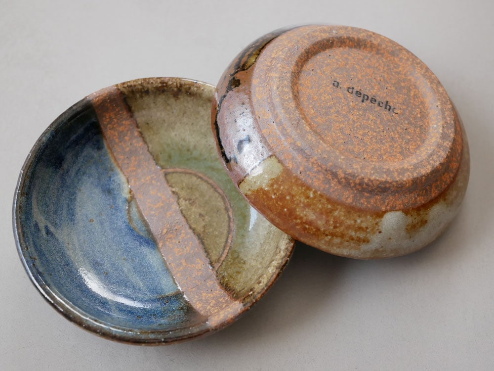 アデペシュ製の手作り日本製陶器OTOHA豆皿