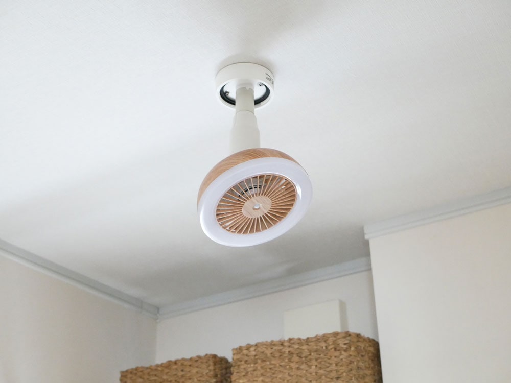 スリーアップ人感センサー付きLED天井ファン