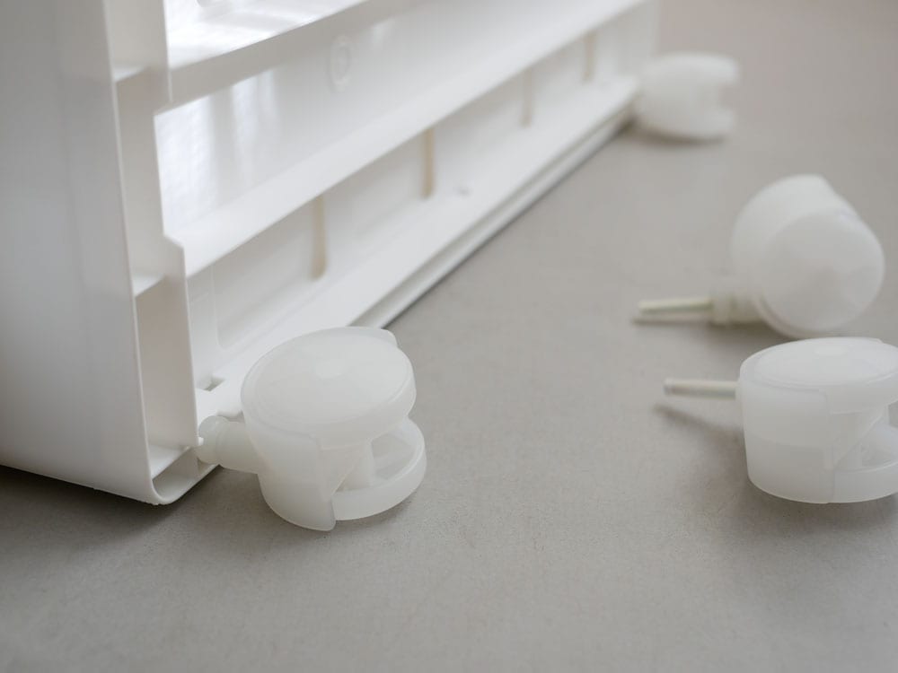 ライクイットのキャスター付き4段プラスチック収納