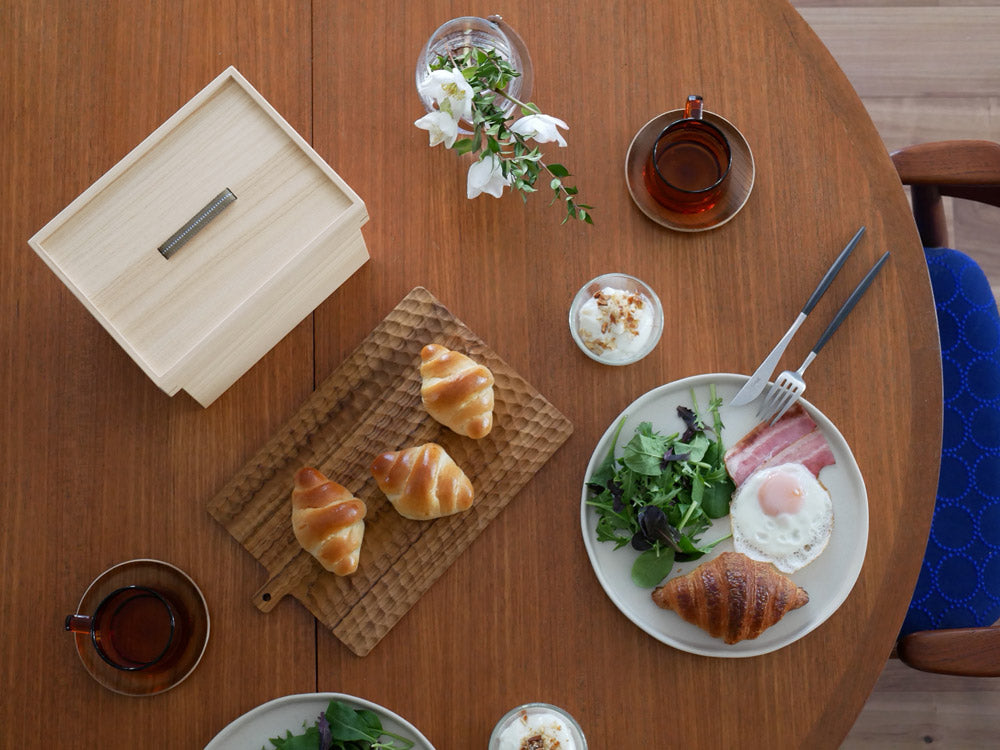 増田桐箱店の木製食パン保存用桐箱