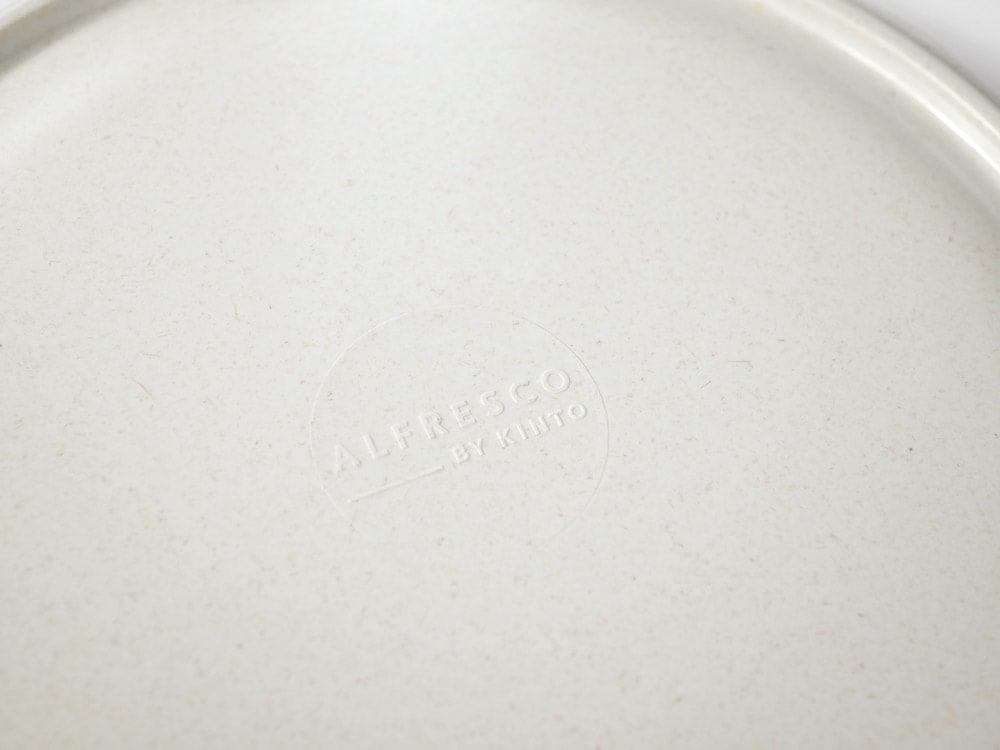 銀色のキントー ALFRESCOプレート