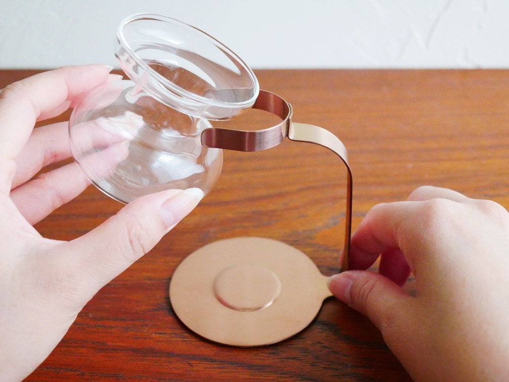 キントーのアロマオイルウォーマーセット