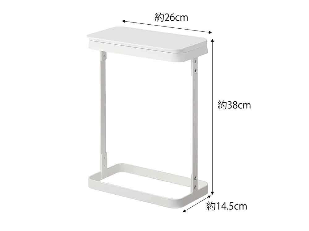 YAMAZAKI/LUCEのキッチン用分別ゴミ袋ホルダー