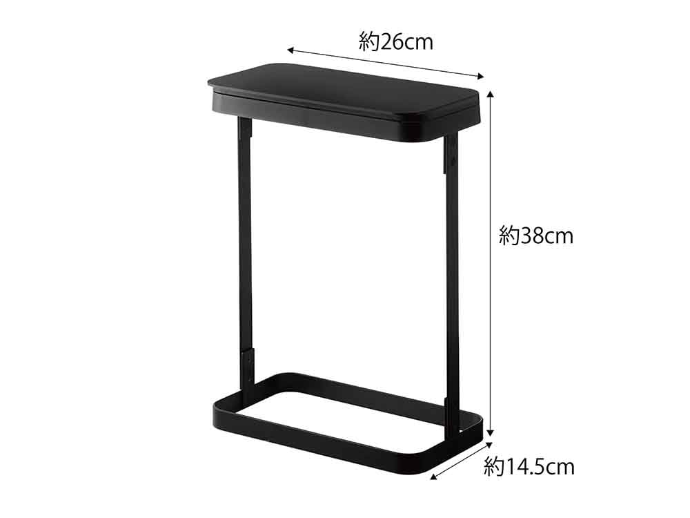 LUCEのスチール製分別ゴミ袋ホルダー