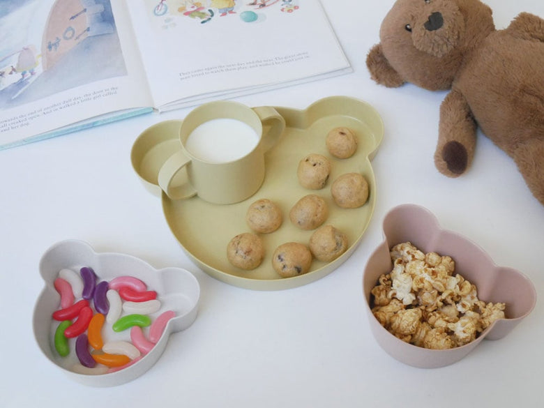 tak.のビオキッズベアディッシュボウル。子供用安全食器