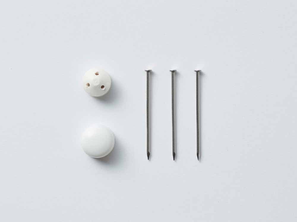 YAMAZAKIタワーウォールトイレポットと収納ケース シルバー