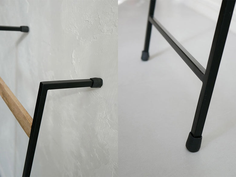 ポッシュリビングのアイアンとマンゴーウッドのウォールハンガー