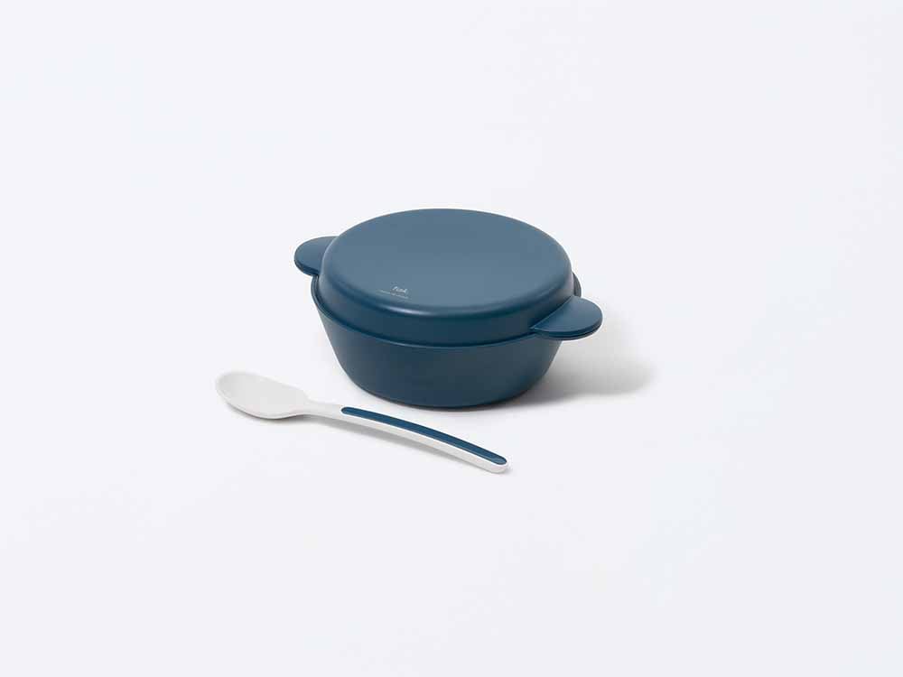 タック製キッズスープボウルセットとスプーン