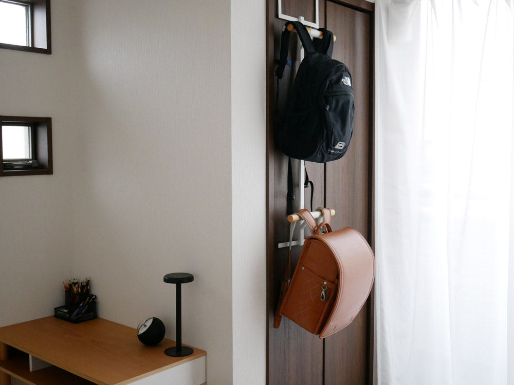 RINタワー製2段ランドセル＆リュックハンガー