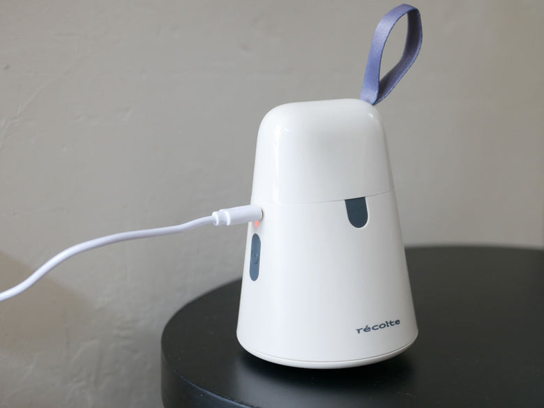 recolteケダマトリ本体とクリーニングブラシ