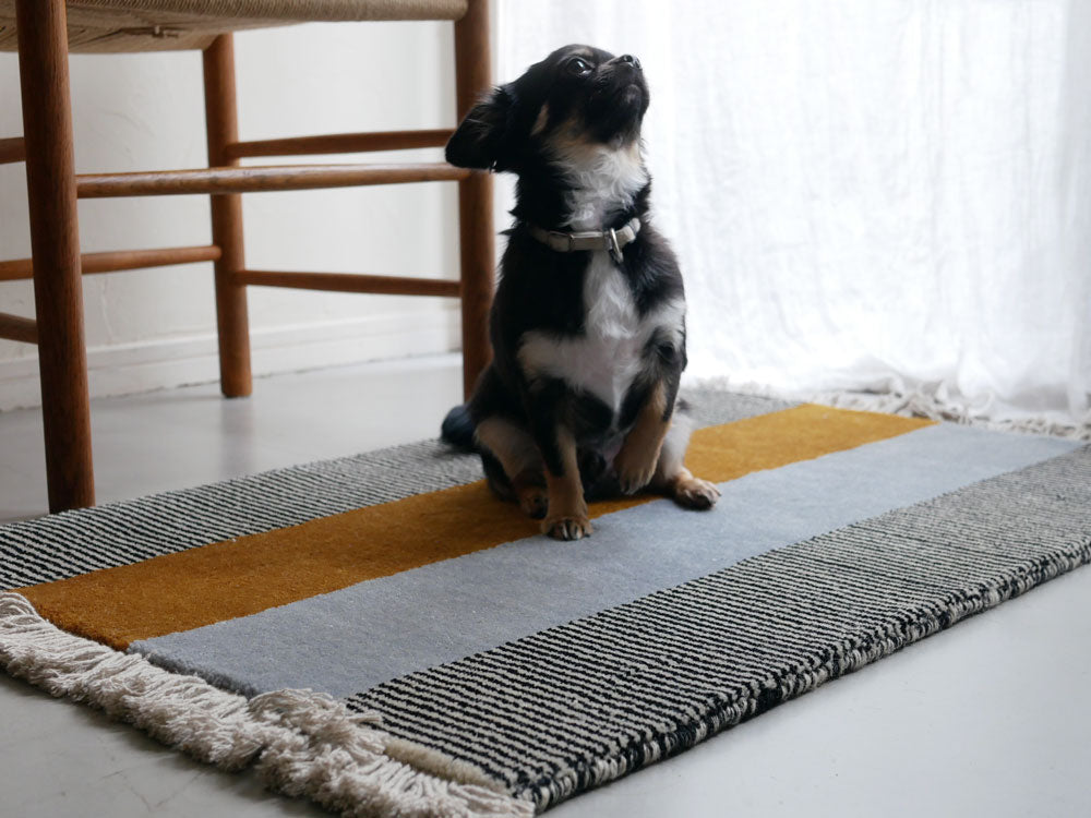 アートデザインのペルウールラグ600mm