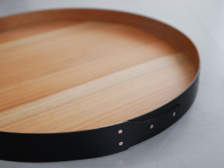 アクシス製チェリー材の手作りシェーカーラウンドボックス