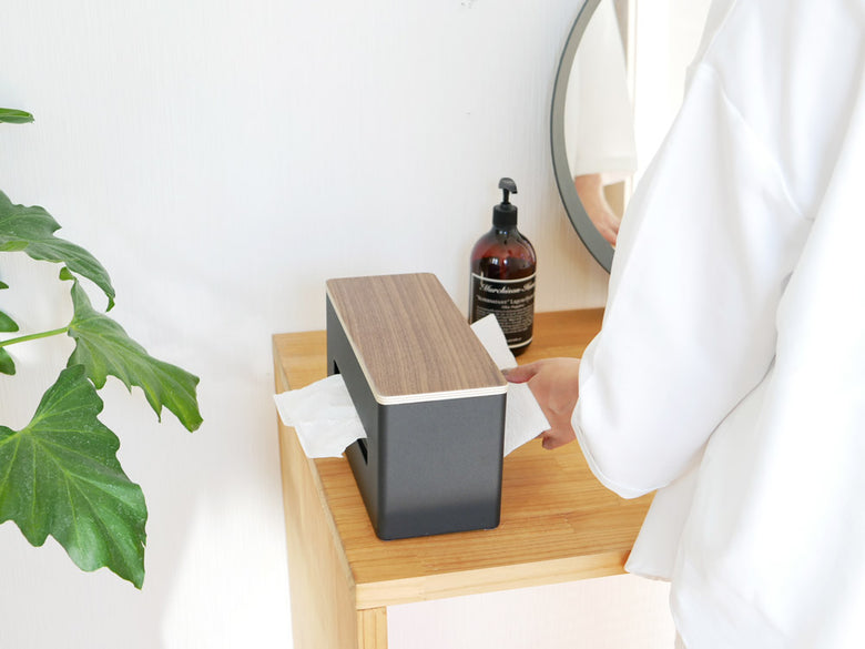 YAMAZAKI/RINの両面ティッシュケース