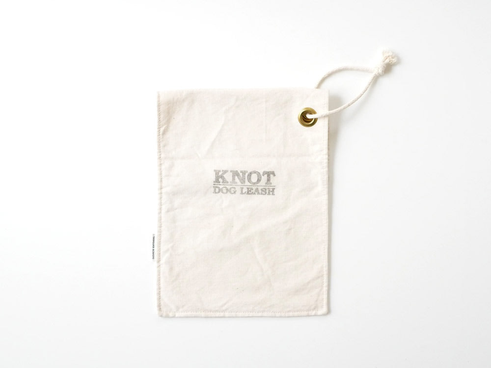 日本製TOOLS FOR THE DOGの手染めドッグリード、タラスキンボンカースデザイン。小型から中型犬向けの直径6mmまたは8mm、長さ1200mm。